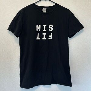 ❤️ Misfit Coffee Unisex M T-Shirt Shirt Short Sleeve